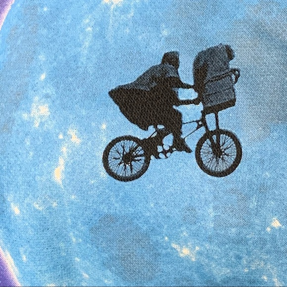 H&M Divided E.T. motion Picture Graphics Crop Hoodie Sweatshirt - Picture 4 of 9